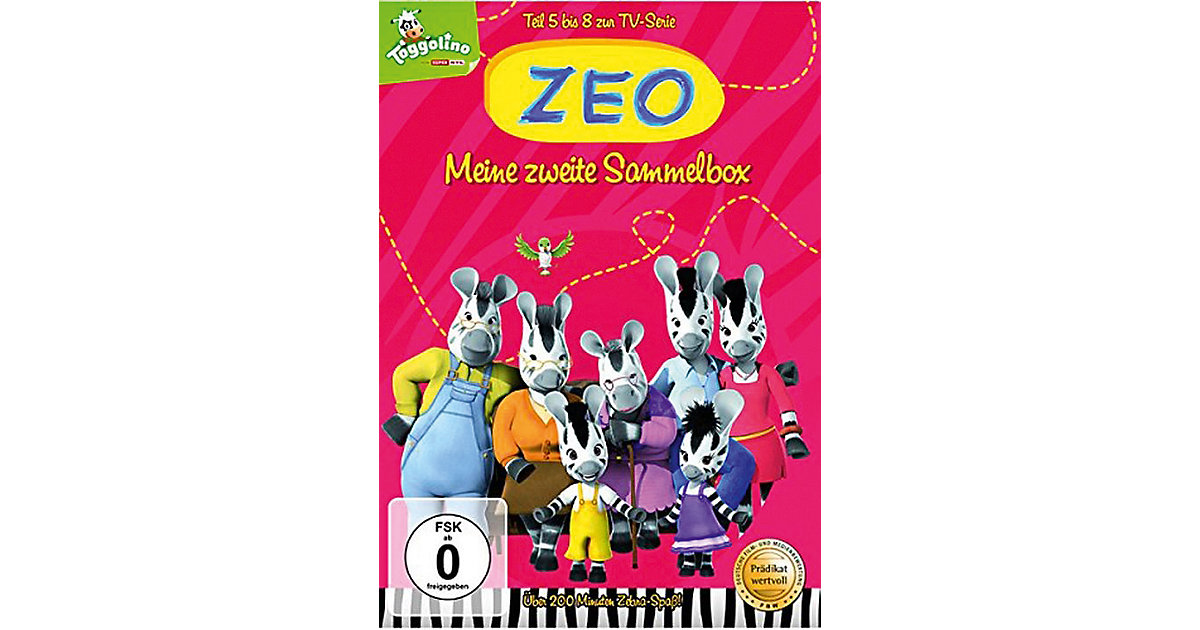 DVD ZEO - Meine zweite Sammelbox - Teil 5-8 Hörbuch