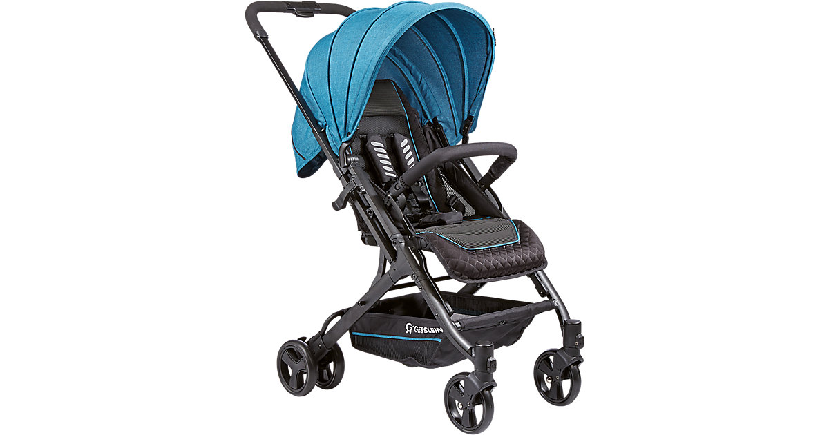 Gesslein · Buggy S8 Sport, petrol meliert, Gestell schwarz, 2017 Gesslein · Buggy S8 Sport, petrol meliert, Gestell schwarz, 2017