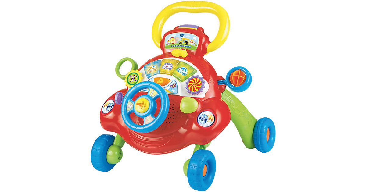 Vtech · 1-2-3 Lauflernwagen mit Spielboard Vtech · 1-2-3 Lauflernwagen mit Spielboard