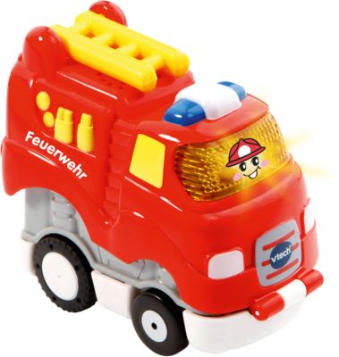 Press and Go Baby Spielzeug Auto Kinder Aufziespielzeug Auto Feuerwehr Flitzer 