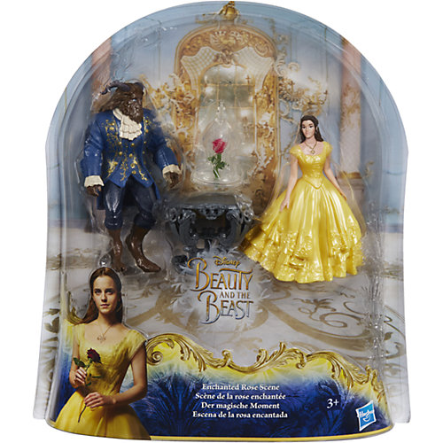 Набор мини-кукол Disney Princess Красавица и чудовище от Hasbro