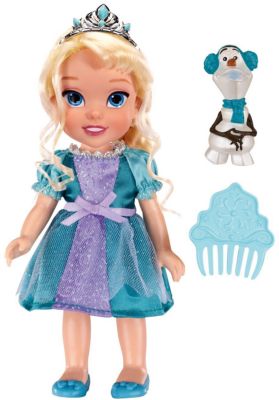 Кукла-малышка "Холодное Сердце" со снеговиком - Эльза, 15 см