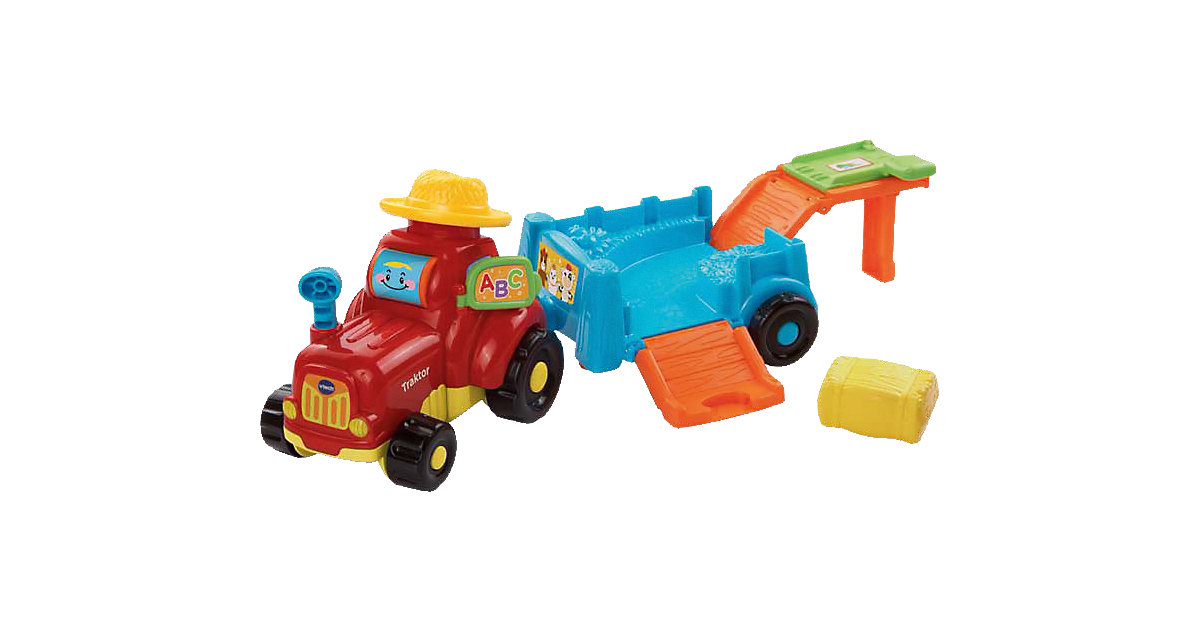 Babyspielzeug: Vtech Tip Tap Baby Tiere - Traktor mit Anhänger inkl. 2 Tiere