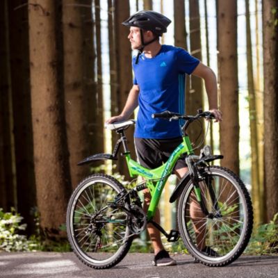 Jugendfahrrad Mountainbike Memphis 26 Zoll, grün