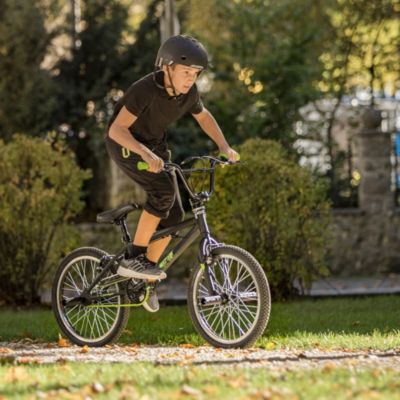 Jugendfahrrad BMX Ohio 20 Zoll, schwarz, Bergsteiger