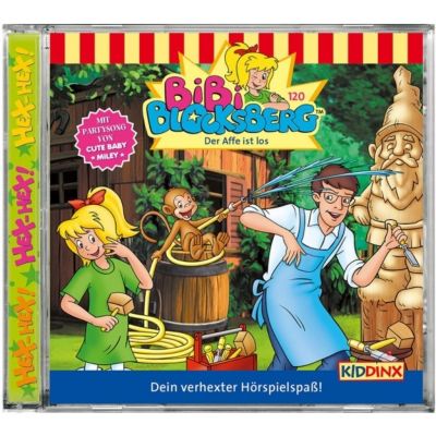 CD Bibi Blocksberg 120 - Der Affe ist los! Hrbuch