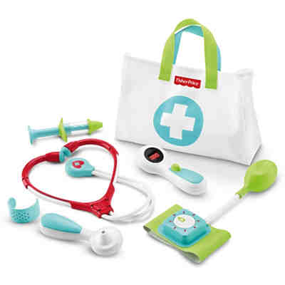 Fisher-Price Arzttasche (7 Teile), Kinder-Spielzeug, Kinder Arztkoffer
