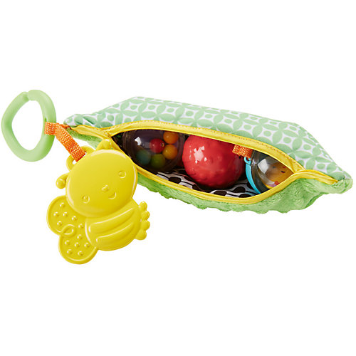 Плюшевая игрушка-погремушка "Горошек", Fisher Price от Mattel