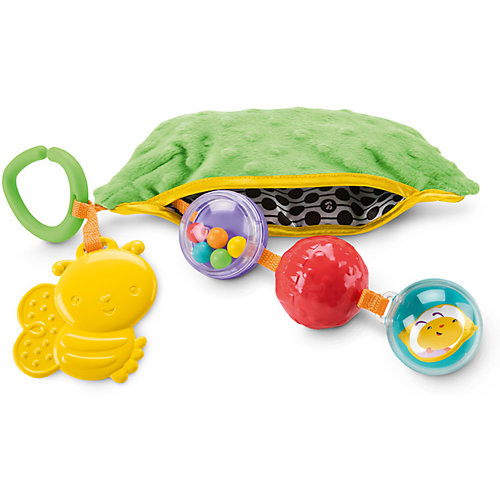 Плюшевая игрушка-погремушка "Горошек", Fisher Price от Mattel