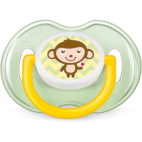 Силиконова пустышка Classic, 0-6 мес., 2 шт., Philips Avent, зеленый/голубой (SCF196/18) от PHILIPS AVENT
