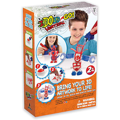 3D ручка "Робот" (красный, синий), Вертикаль GO от REDWOOD 3D