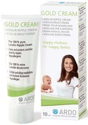 Ланолиновый крем для сосков Ardo Gold Cream 10 мл.
