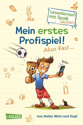 Buch - Lesenlernen mit Spa + Anton: Mein erstes Profispiel! Also fast?, Band 2