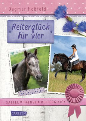 Buch - Sattel, Trense, Reiterglück: Reiterglück vier, Sammelband Kinder