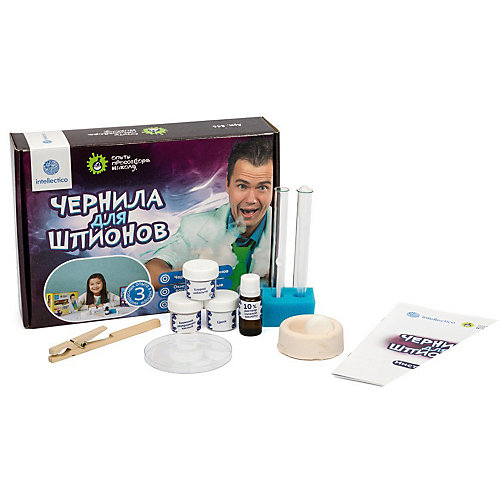 Набор для опытов с профессором Николя Чернила для шпионов