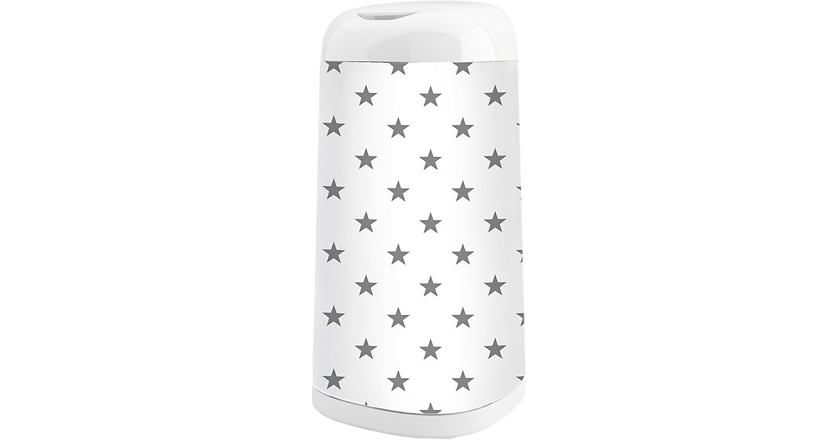 Angelcare · Angelcare Windeleimer Dress-Up mit Bezug, Grey Stars Angelcare · Angelcare Windeleimer Dress-Up mit Bezug, Grey Stars