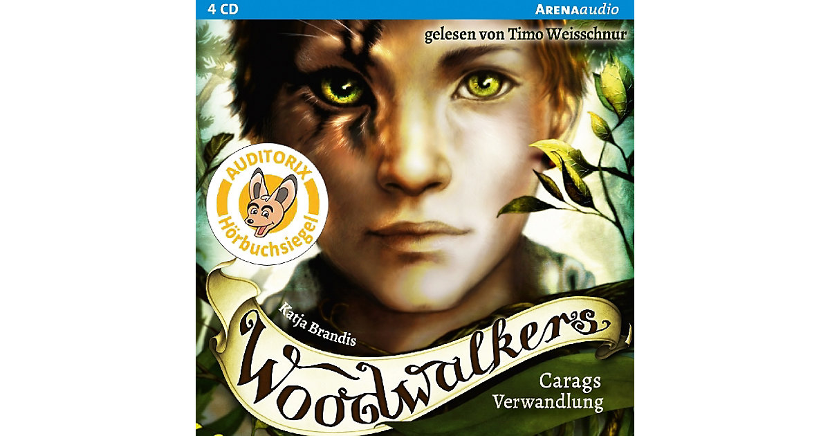 Woodwalkers: Carags Verwandlung, 1 Audio-CD Hörbuch