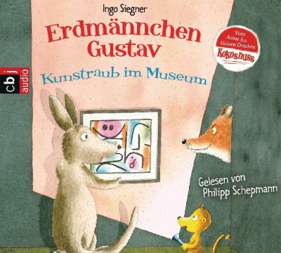 Erdm�nnchen Gustav: Kunstraub im Museum, 1 Audio-CD H�rbuch