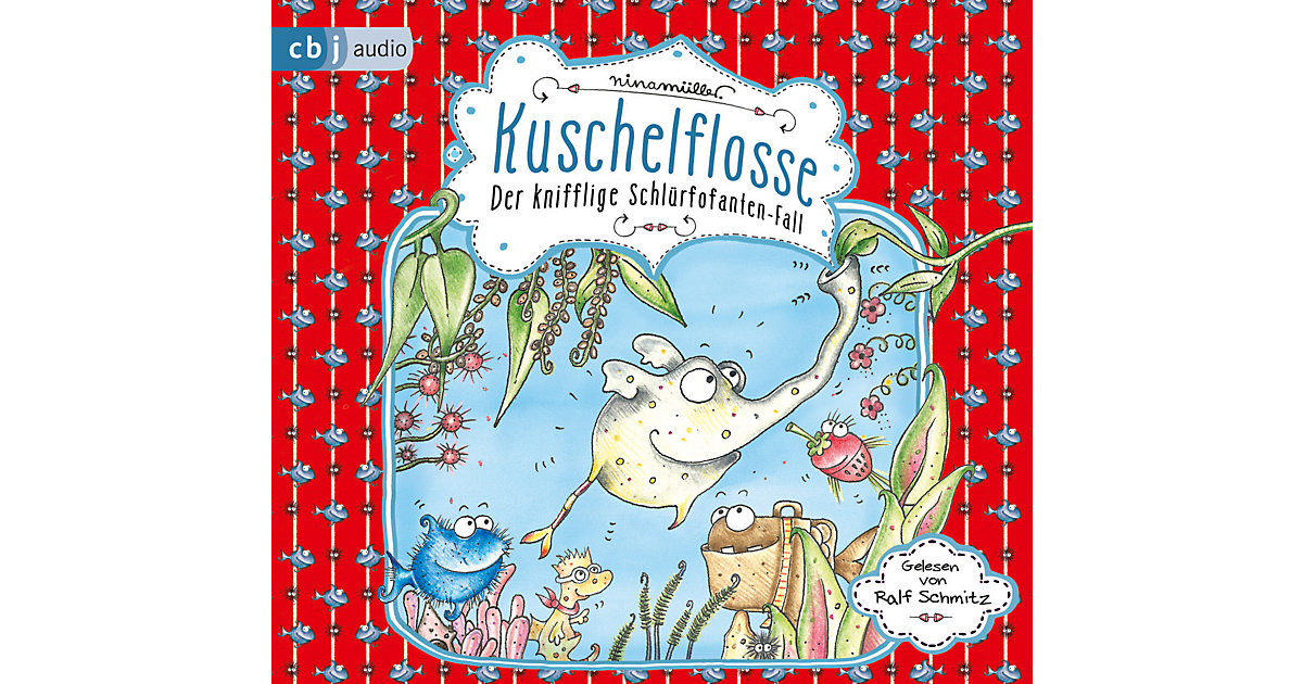 Kuschelflosse: Der kniffelige Schlürfofanten-Fall, 2 Audio-CDs Hörbuch
