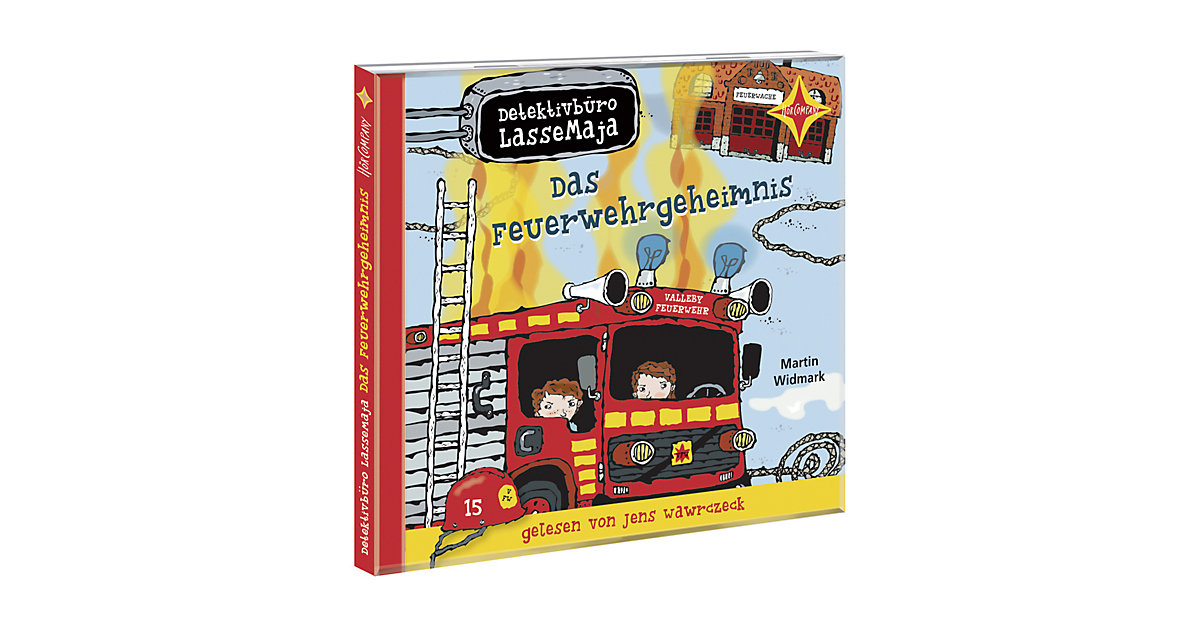 Detektivbüro LasseMaja: Das Feuerwehrgeheimnis, 1 Audio-CD Hörbuch
