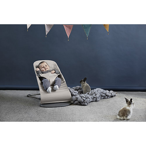 Кресло-шезлонг BabyBjorn Bliss Cotton песочный от BabyBjorn