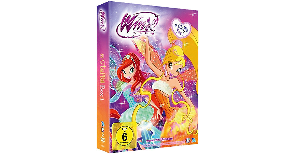 DVD Winx Club 5.Staffel - Box 1 (2 DVDs) Hörbuch