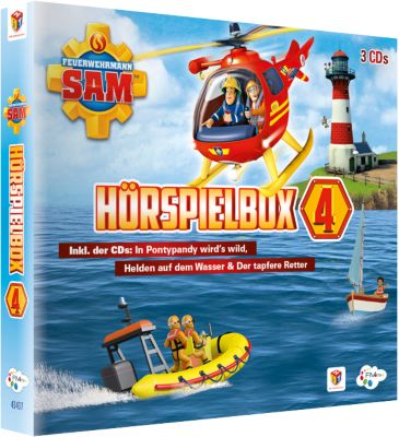 CD Feuerwehrmann Sam - Hörspiel- Box 4 Special Hörbuch