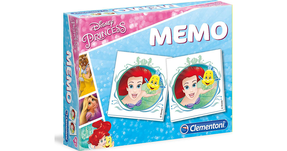 Brettspiele: Clementoni Memo Kompakt - Disney Princess