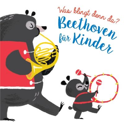 Image of Buch - Was klingt denn da?: Beethoven Kinder, Soundbuch mit klassischer Musik und Instrumentengeräuschen Kleinkinder