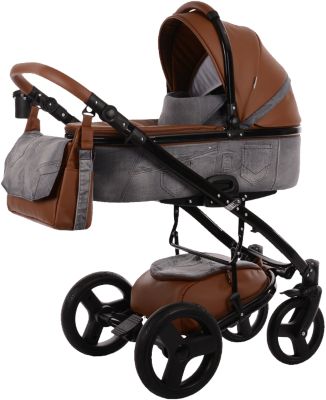 Kombi-Kinderwagen K-One, Grey Jeans grau