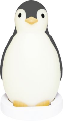 Беспроводная колонка+будильник+ночник пингвинёнок Пэм (PAM) ZAZU. 0+. Серый. Арт. ZA-PAM-01