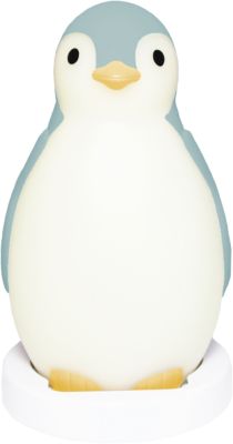 Беспроводная колонка+будильник+ночник пингвинёнок Пэм (PAM) ZAZU. 0+. Cиний. Арт. ZA-PAM-02