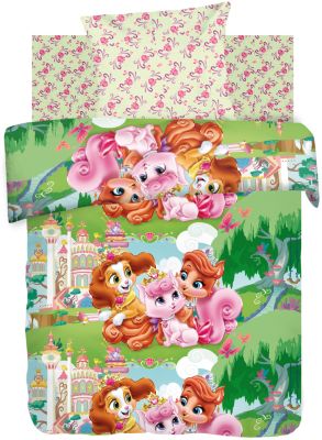 Детское постельное белье 1,5 сп. Непоседа, "Королевские питомцы" Пушистые друзья