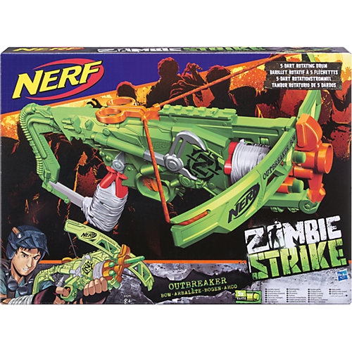 Бластер-арбалет Nerf Hasbro Зомби Страйк "Аутбрейкер" от Hasbro