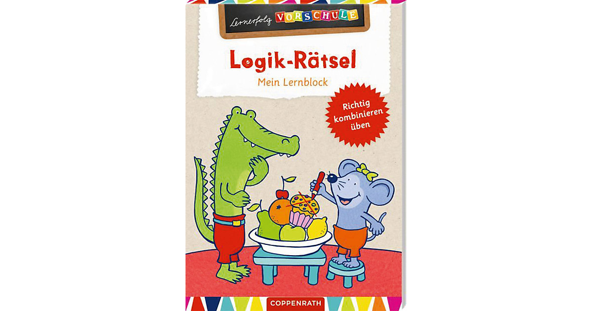 Buch - Lernerfolg Vorschule: Logik-Rätsel - Mein Lernblock