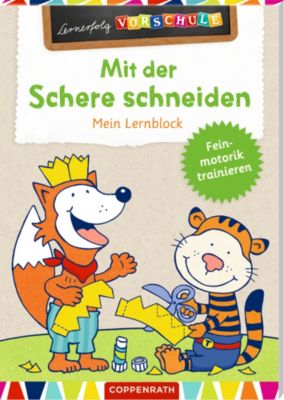 Buch - Lernerfolg Vorschule: Mit der Schere schneiden - Mein Lernblock