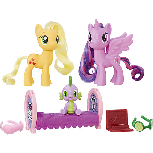 Игровой набор My little Pony "Уроки дружбы" Принцесса Твайлайт Спаркл и Эпплджек от Hasbro