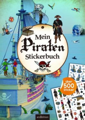 Buch - Mein Piraten-Stickerbuch