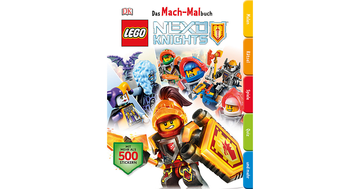 Buch - Das Mach-Malbuch: LEGO Nexo Knights