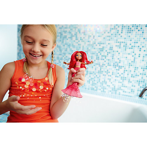 Маленькая русалочка Barbie с пузырьками, в красном от Mattel