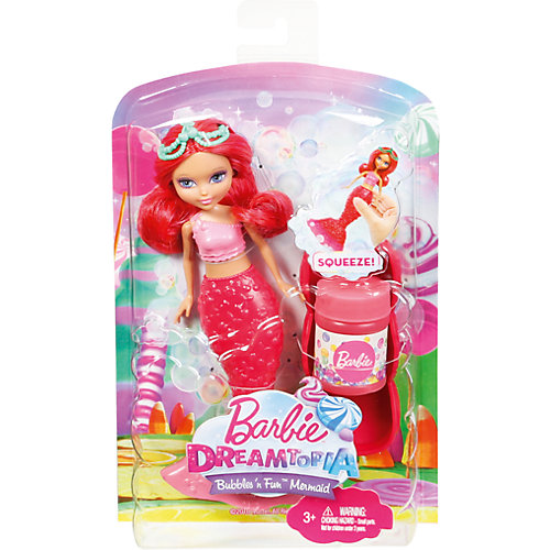 Маленькая русалочка Barbie с пузырьками, в красном от Mattel