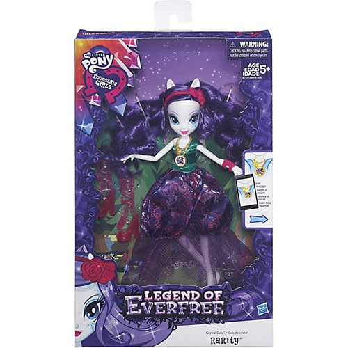 Кукла Эквестрия Герлз "Легенды вечнозеленого леса" Crystal Gala - Рарити от Hasbro