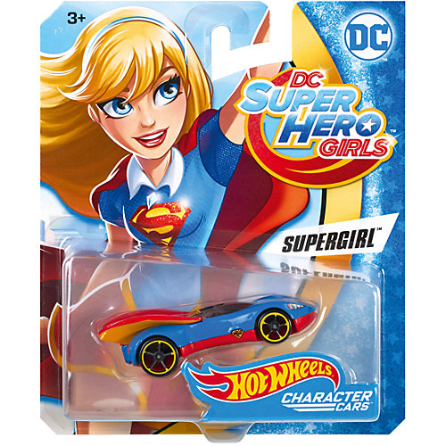 Машинка DCSHG Супергёрл, Hot Wheels от Mattel