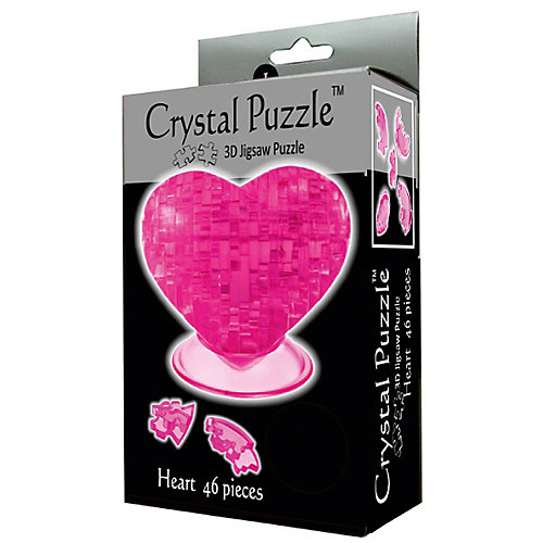 Кристаллический пазл 3D "Сердце", Crystal Puzzle от Crystal Puzzle