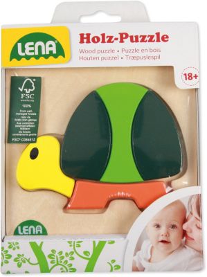 Holzpuzzle Tiere 4er-Set 2