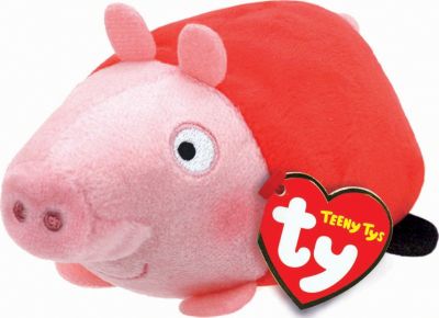 Мягкая игрушка "Свинка Пеппа, 11х7х5 см", Teeny Tys, Ty