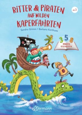 Buch - 3-5-8 Minutengeschichten Piraten und Ritter Kleinkinder