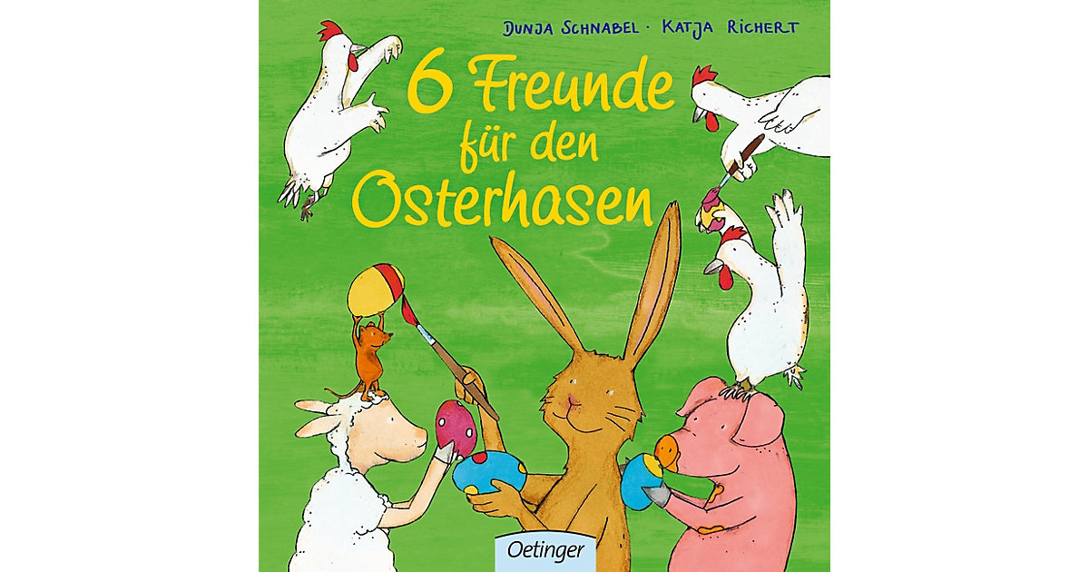 Buch - 6 Freunde den Osterhasen Kleinkinder
