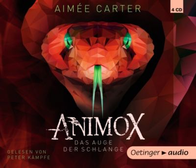 Animox: Das Auge der Schlange, 4 Audio-CDs Hrbuch