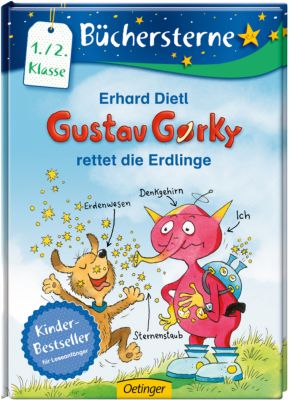 Buch - B�chersterne: Gustav Gorky rettet die Erdlinge, 1./2. Klasse